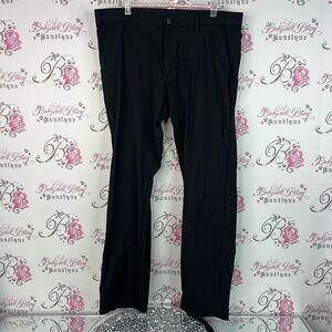 English Laundry pants dressy classic business Men's Black Dress Pants